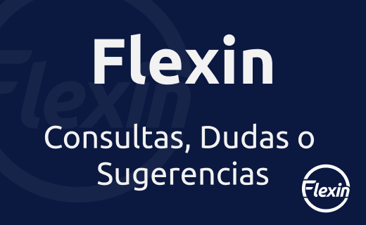 Flexin consultas, dudas o sugerencias